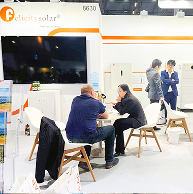 Felicitysolar_比利时展台搭建